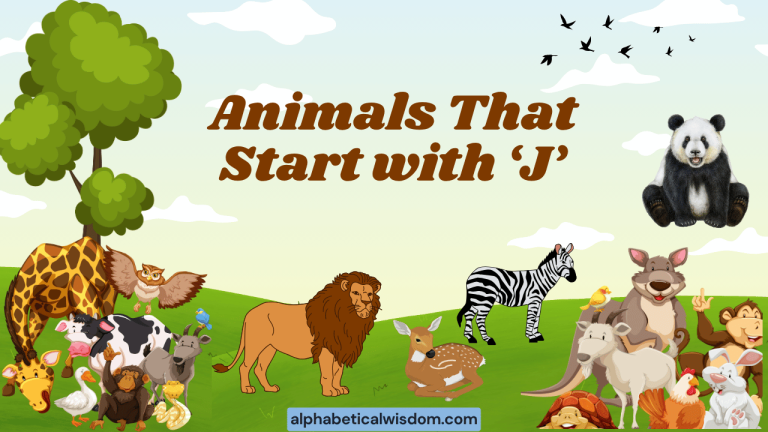Animals That Start with J