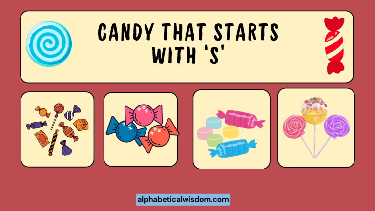 Candy That Starts with S