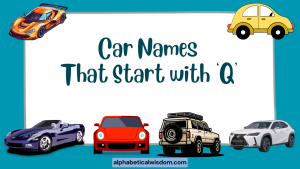 Car Names That Start with Q