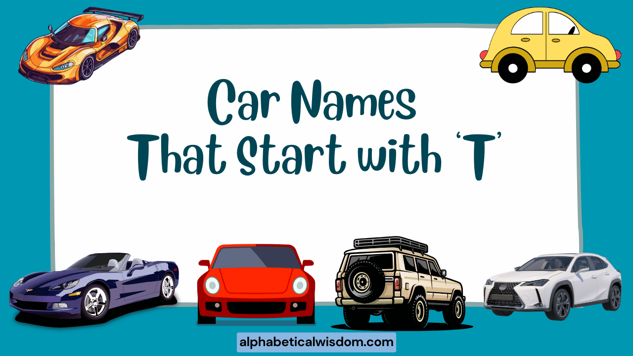 Car Names That Start with T