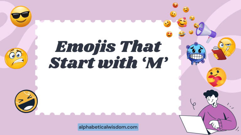Emojis That Start with M