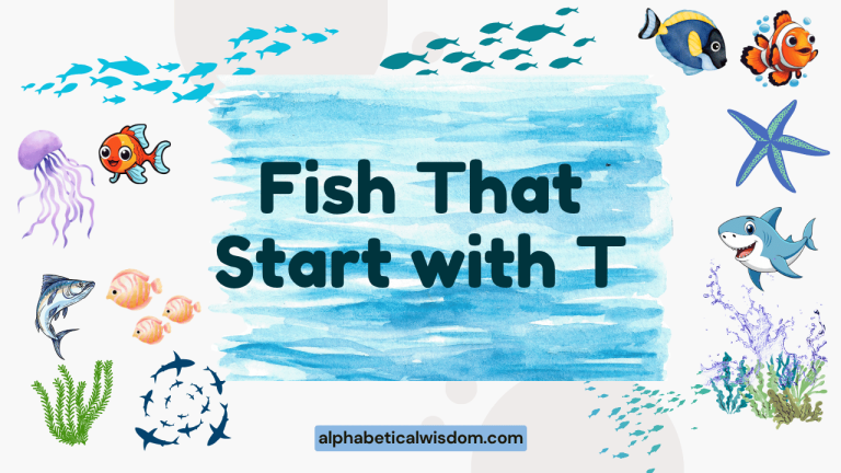 Fish That Start with T