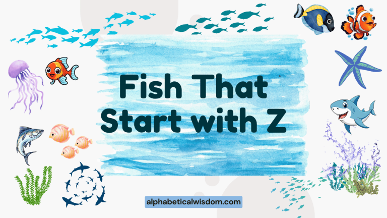 Fish That Start with Z