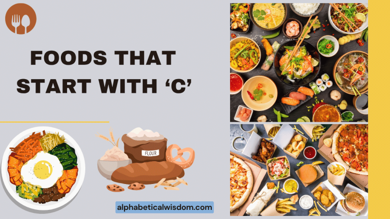 Foods That Start with C