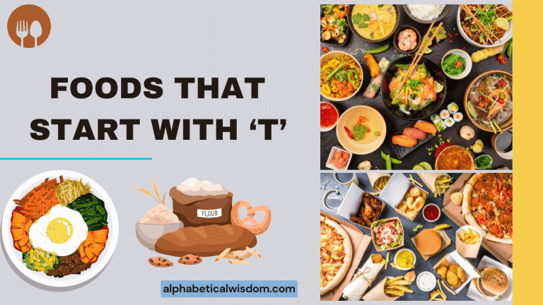 Foods That Start with T