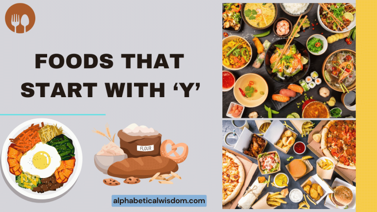 Foods That Start with Y