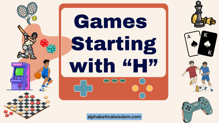 Games Starting with H