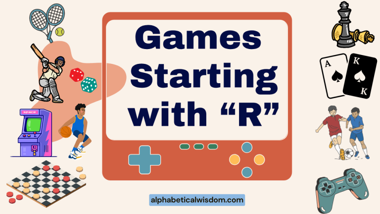 Games Starting with R