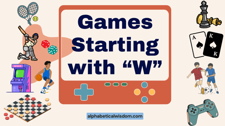 Games Starting with W