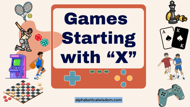 Games Starting with X
