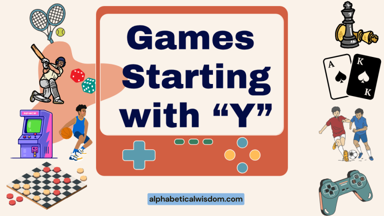 Games Starting with Y