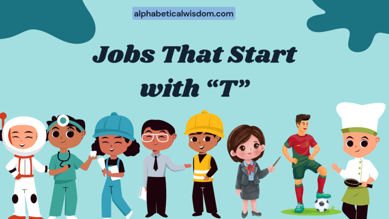 Jobs That Start with T