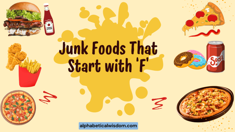Junk Foods That Start with F
