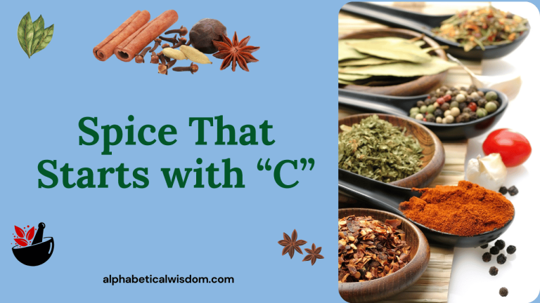 Spice That Starts with C