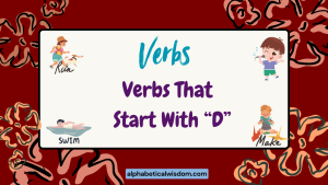 Verbs That Start with D