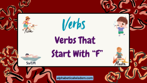 Verbs That Start with F