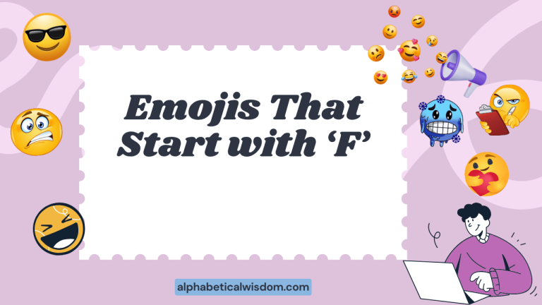 Emojis That Start with F