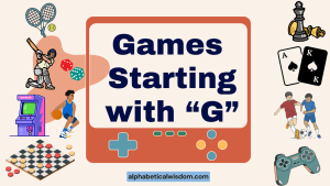 Games Starting with G