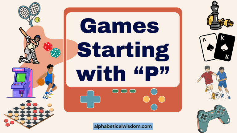 Games Starting with P