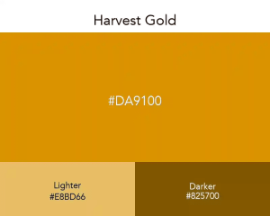 Harvest Gold color