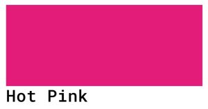 hot pink color