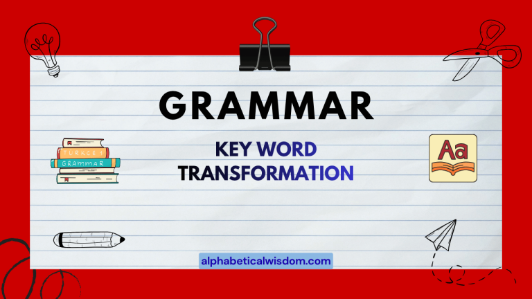 Key Word Transformation