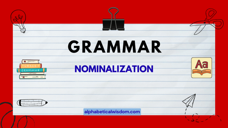 Nominalization