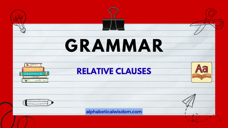 Relative Clauses